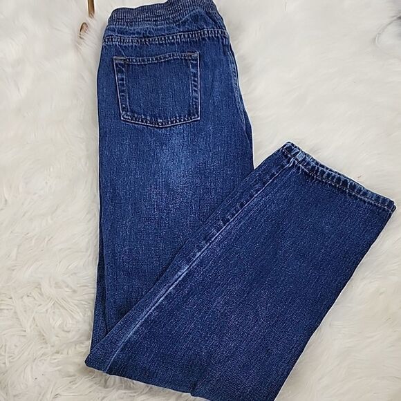 Lands End Size L Drawstring Jeans - Picture 6 of 6